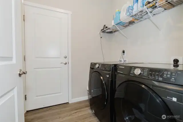 Laundry Room and access to the garage