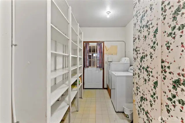 Laundry Room w/ Ample Storage Space