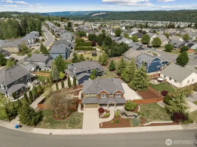 This incredible 1/3 acre lot is nestled in a beautiful location at the back of the neighborhood.