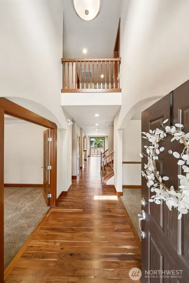You will notice the Craftsman detail the moment you step inside.