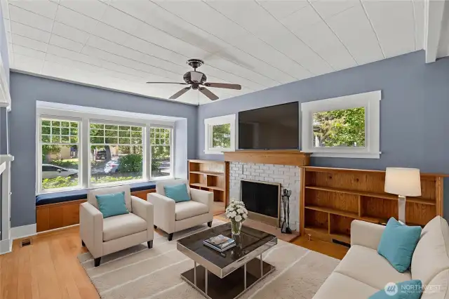 Front Room with Picture Windows