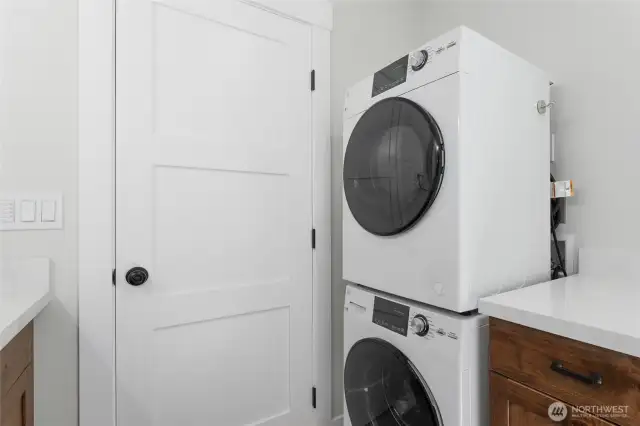 laundry upstaris