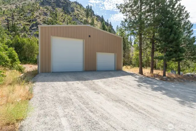 Low maintenance, well insulated steel construction