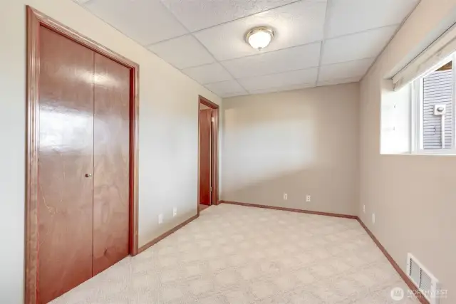 Don't miss out on the walk-in closet here.