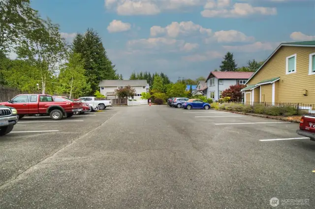 Reserved parking