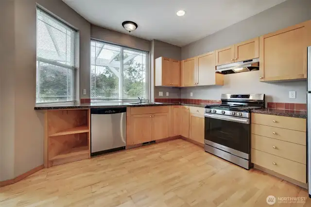 Plenty of natural light
