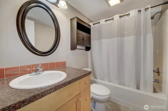 Main level full bathroom