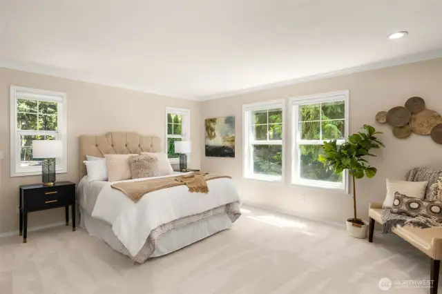 Private & Spacious Primary Bedroom