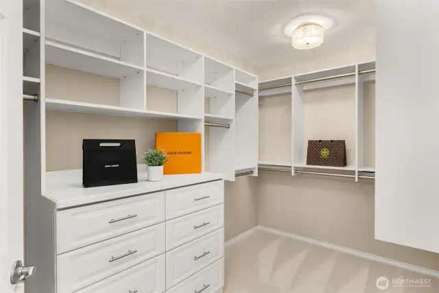 Primary Walk-in Closet