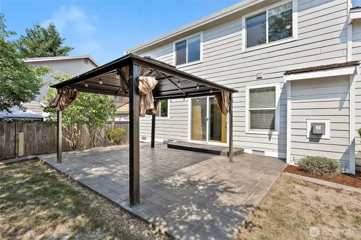 Custom Patio with Gazebo