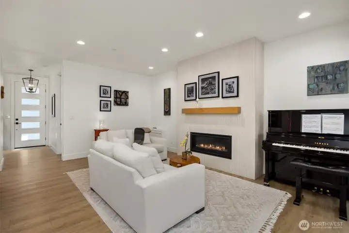 High ceilings throughout