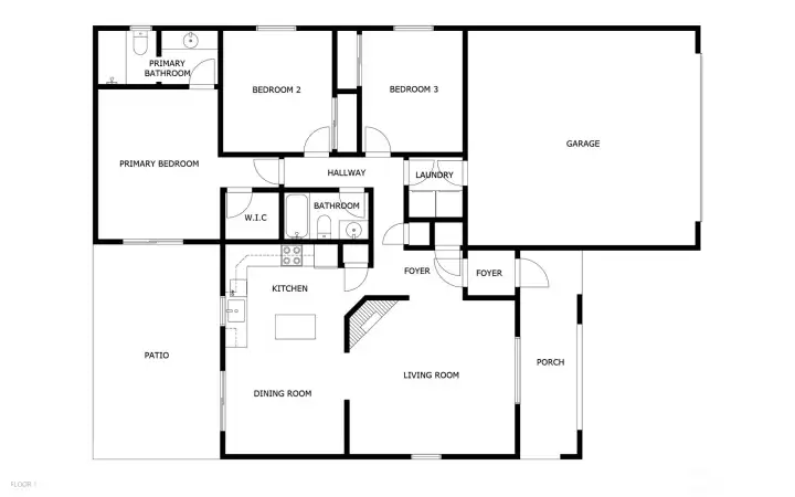 A great floorplan for ease of living.