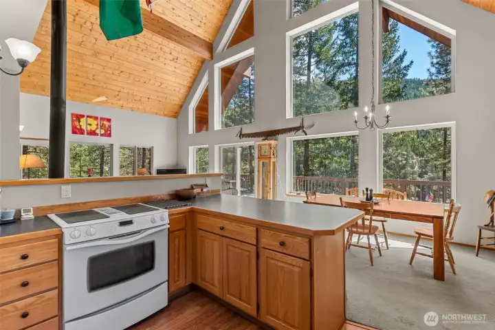 Cook and take in all of the views.