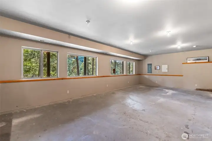 Basement is ready for your ideas! More bedrooms, or a huge great room with it's own outdoor entrance.