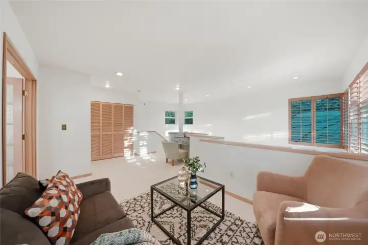 Perfect place for extra living room, home office, etc.