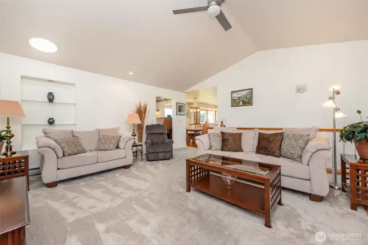 living room on main level