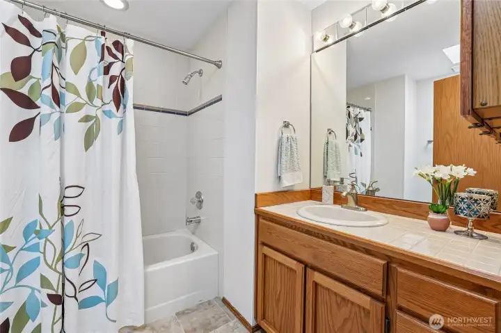 Full hall bathroom