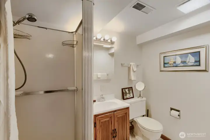 Lower Floor 3/4 Bath