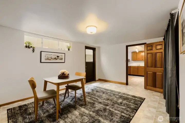 Lower Floor Laundry/Bonus Room