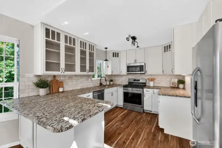 Kitchen Virtually Staged