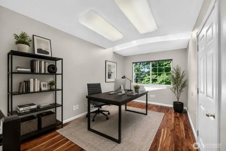 Loft View 1, Virtually Staged