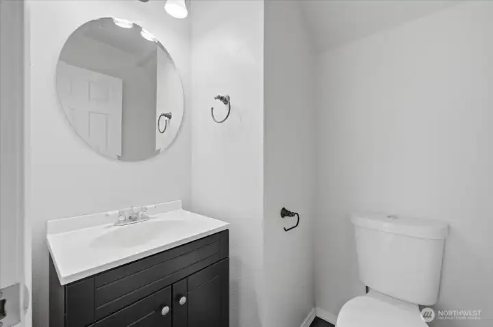 Powder Room on Main Floor.