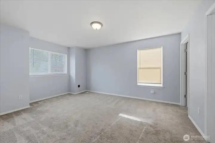 Another view of the Spacious Primary Bedroom.