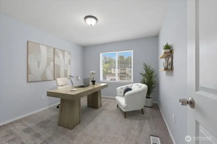Bedroom #3 - Virtually Staged.