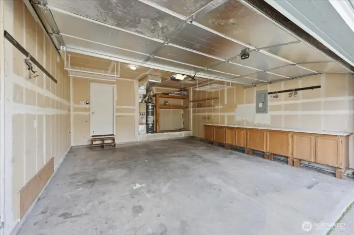 Spacious 2 Car Garage.
