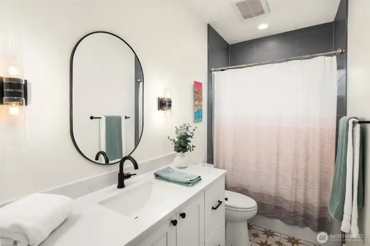 Entry level bath