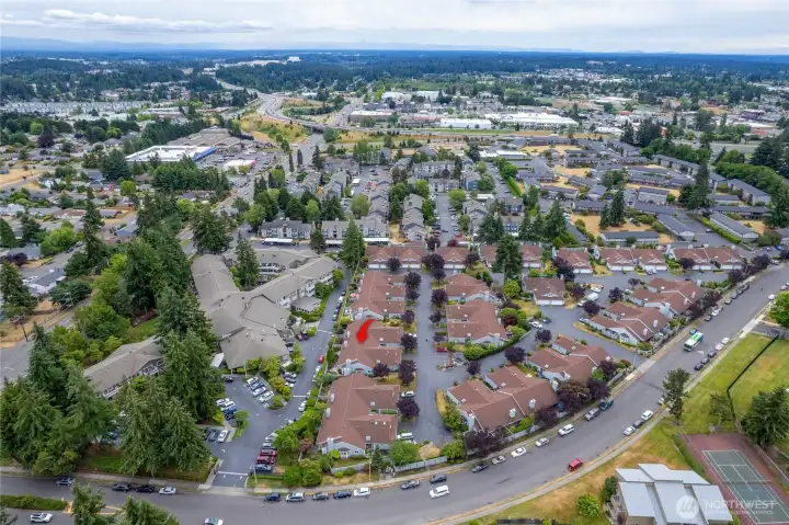 Located minutes to the Puget Sound & Ruston Way