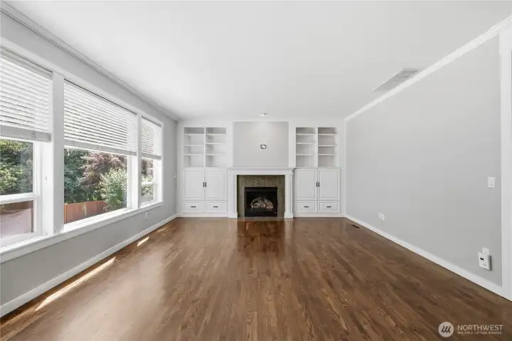 Main Floor Great Room with Fireplace