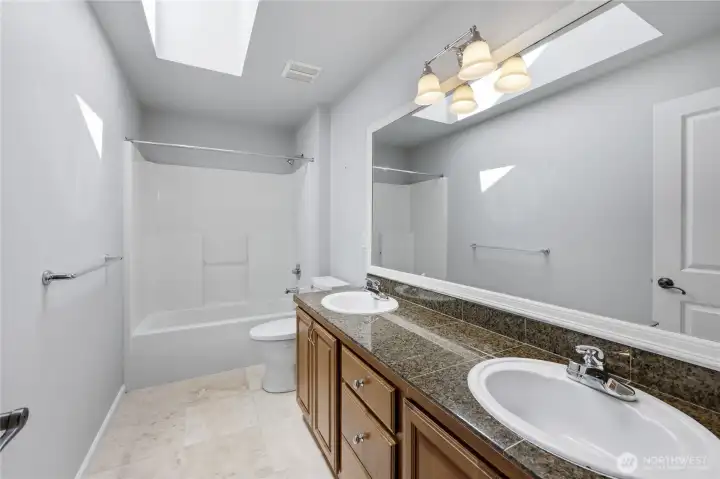 Upstairs Hallways Bath