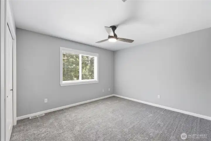 Another Upstairs Guest Room  Dont miss the custom Built Ins