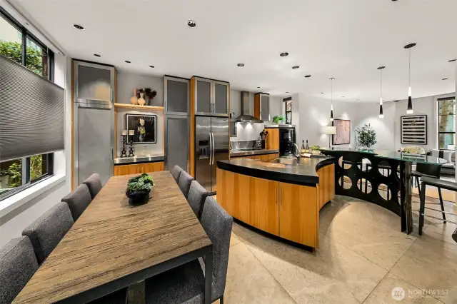 Imagine hosting friends and neighbors in this large, open space with plenty of seating!