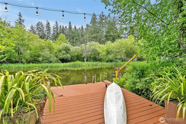 A beautiful space to soak in the view.