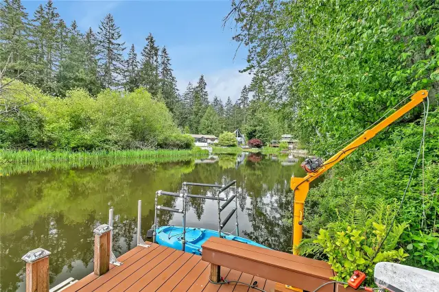 Your own private retreat.