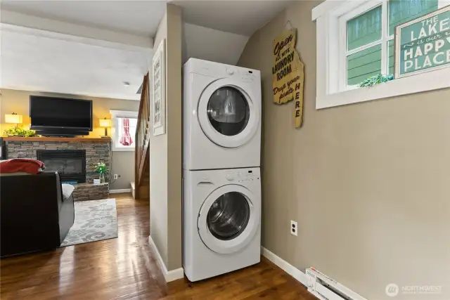 Washer & Dryer Stay!