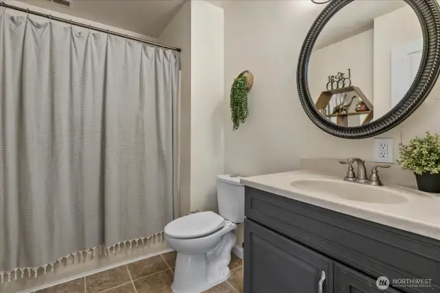 Lower level full bath!