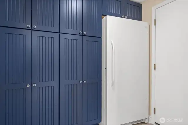 Updated hallway.  Freezer does not stay!