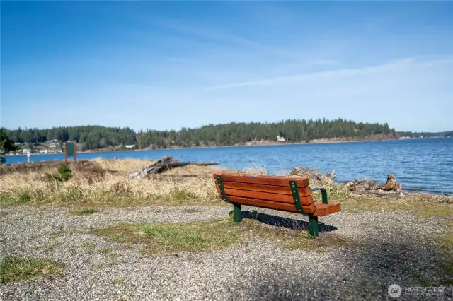Looking north from North Beach Area