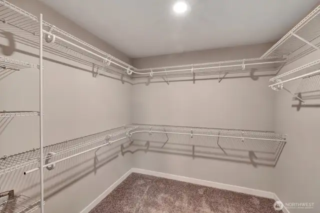 Walk in Closet in Primary Bedroom