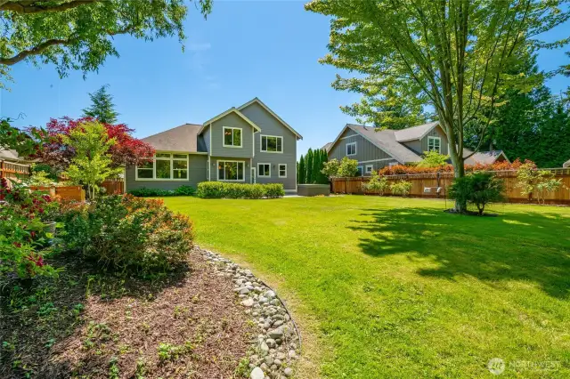 Huge 10,000 + sq ft lot.