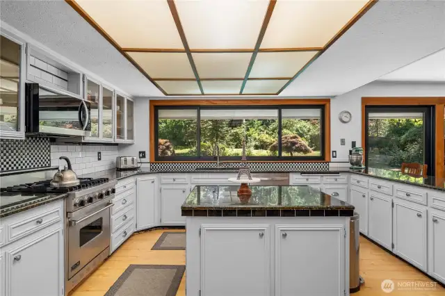 Every window in this home has a beautiful tranquil view.  You can hear the birds, wildlife or the joyous sound of friendly laughter.