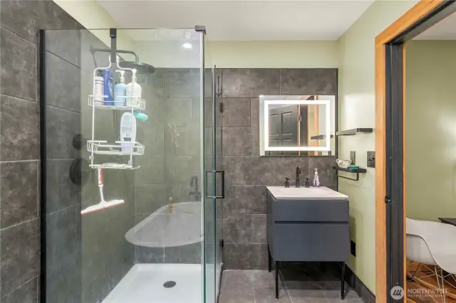 2019 bathroom in second primary suite
