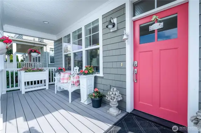 Front porch/door