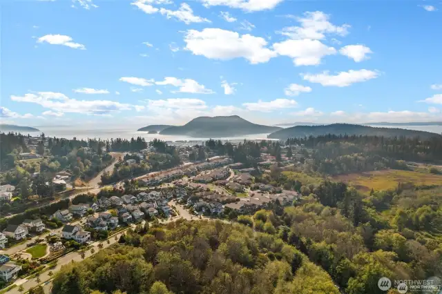 Aerial of entire neighborhood