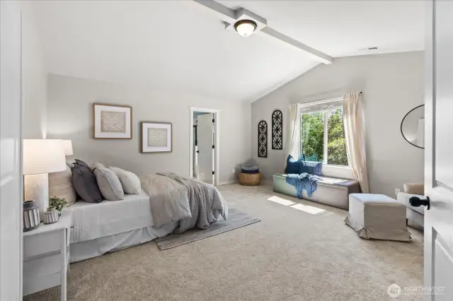 Upper Level Primary Bedroom
