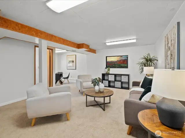 1272 sq ft daylight bsmt w/ potential for multi-gen living or design for separate unit!