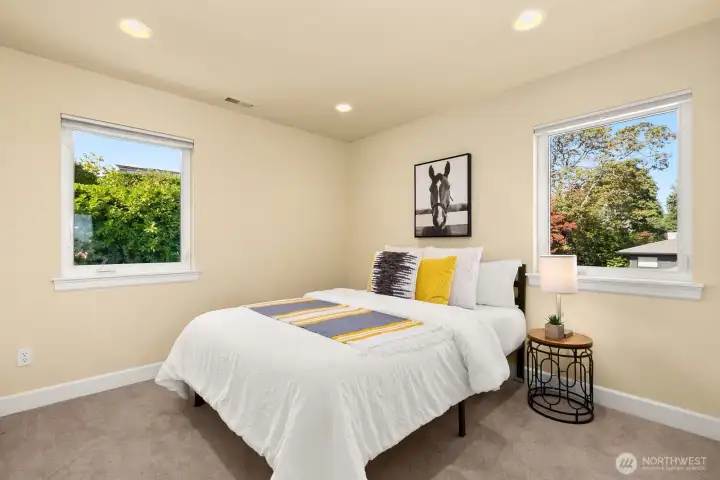 The other upstairs bedroom...3 total.